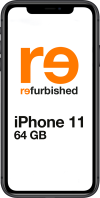Orange Apple refurbished iPhone 11