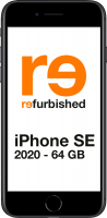 Orange Apple refurbished iPhone SE