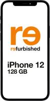 Orange Apple refurbished iPhone 12
